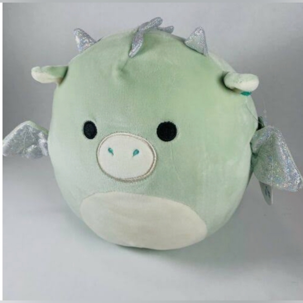 Squishmallow Drew The Dragon 7" Kellytoy Plush stuffed animal NWT - Picture 2 of 5